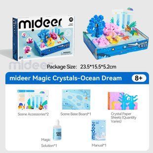 Набір по вирощуванню кристалів Океанська мрія Mideer MD1716 фото
