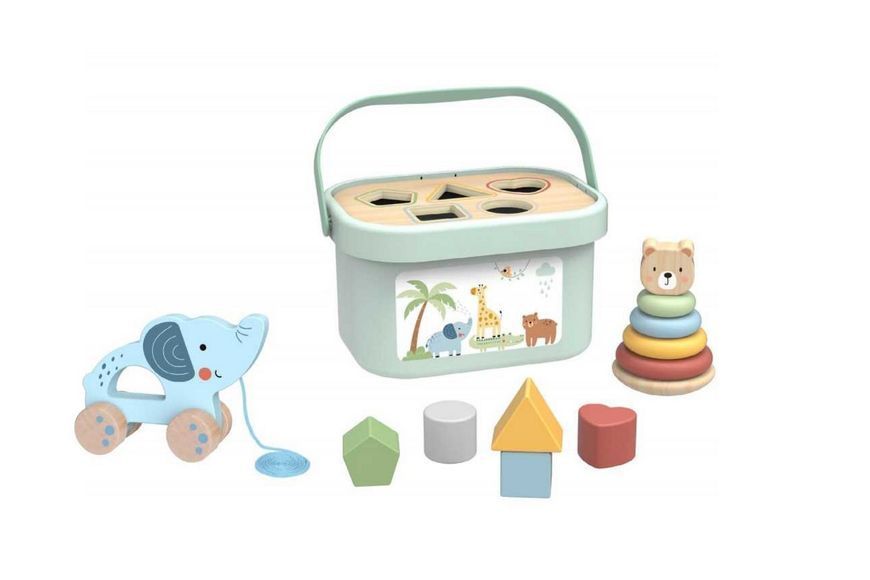Развивающий бокс 3в1 для малышей Tookytoy TJ011 фото