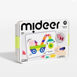 Магнітні художні геометричні блоки Mideer MD1693 фото