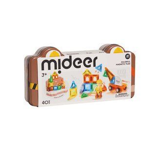 Кольорові магнітні плитки Міні - Юний інженер Mideer CT0624 фото