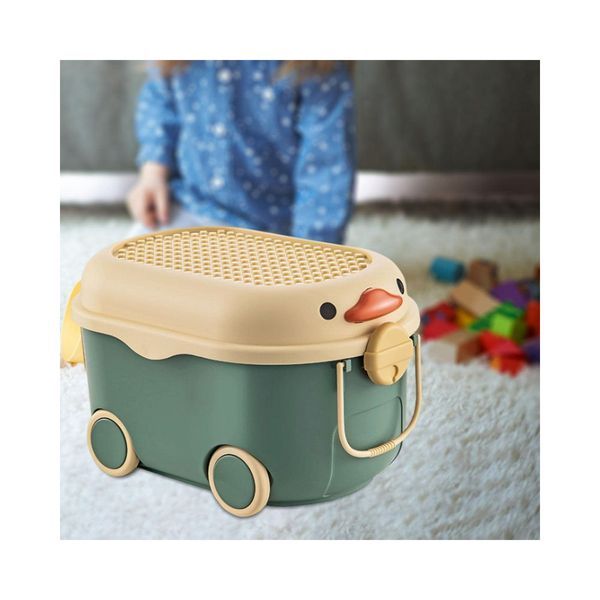 Великий органайзер на колесах Poppet Каченя Green PP-001G-L фото