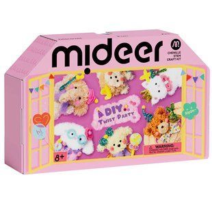 Набір для творчості "Пухнасті тваринки" Mideer MD2409 фото