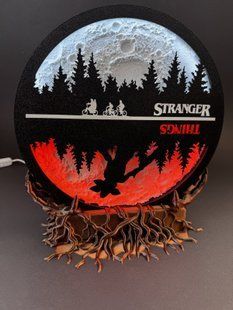 3д Світильник-нічник Stranger Things id_3465 фото