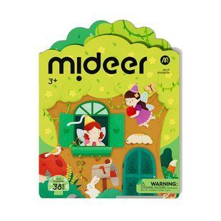 Багаторазові наліпки "Місто тварин" Mideer CT0610 фото
