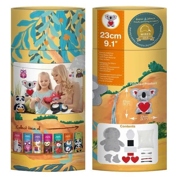 Набор для творчества, шитье игрушки "Коала с сердцем", AVENIR CH201618 фото