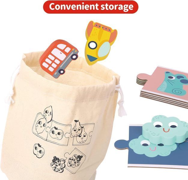 Развивающая игра "Тактильное лото" Tookytoy TH324 фото