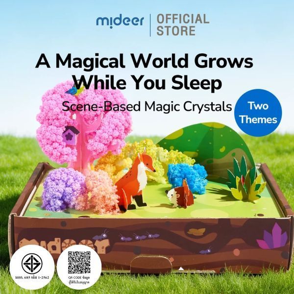 Набір по вирощуванню кристалів Лісова зустріч Mideer MD1715 фото